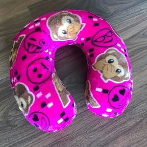 Emoji neck pillow